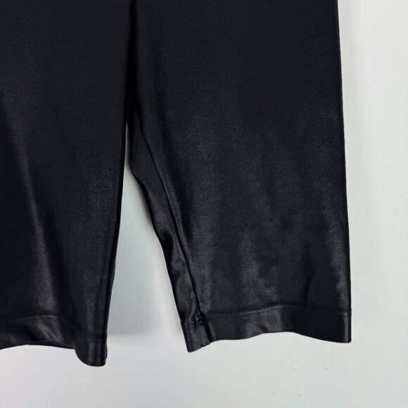 Koral Densonic High Rise Infinity Short Biker Black High Shine Size Small S EUC - Picture 4 of 9